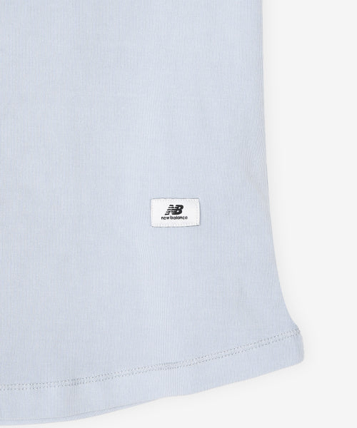 WOMEN FITTED SQUARE NECK CAP SLEEVE TEE - 3 COLORS D/BLUE