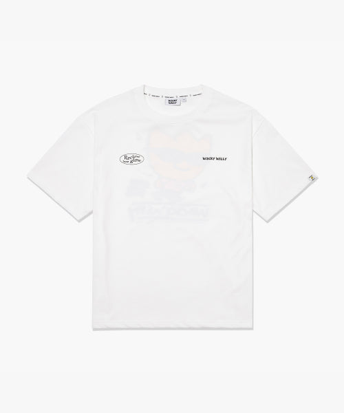 RECLOW WAKY WILLY SHORT SLEEVE TEE - 2 COLORS WHITE