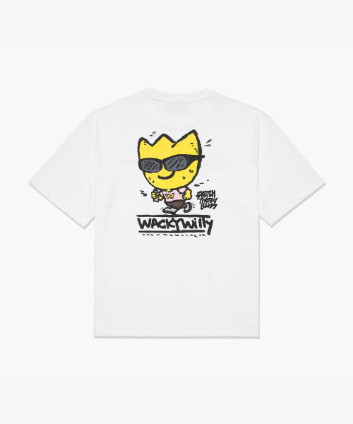 RECLOW WAKY WILLY SHORT SLEEVE TEE - 2 COLORS WHITE