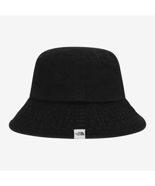 LOGO BUCKET HAT BLACK