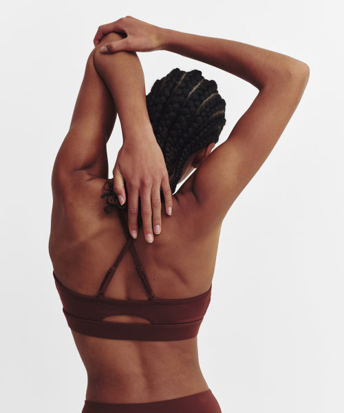 CROSS STRAP BRA TOP - 4 COLORS AS SHOWN
