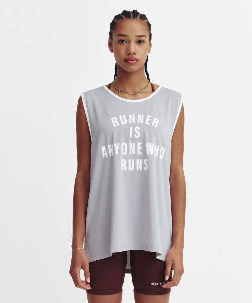 MESH RUNNER CLUB SLEEVELESS TOP - 5 COLORS AS SHOWN