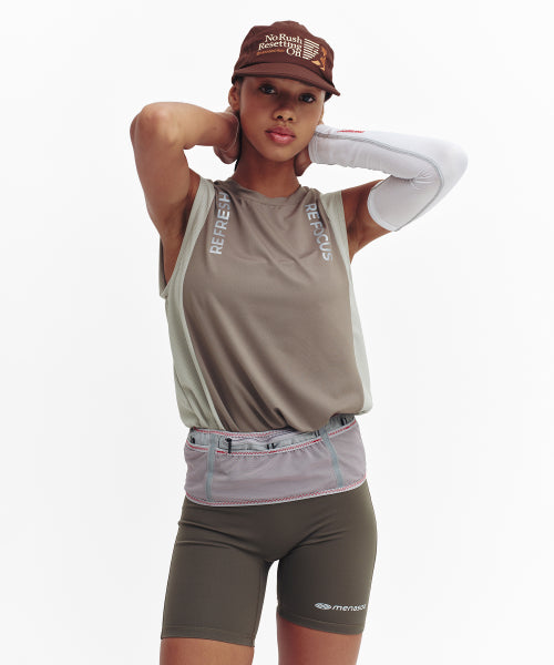 REFOCUS MESH SLEEVELESS TOP - 6 COLORS AS SHOWN