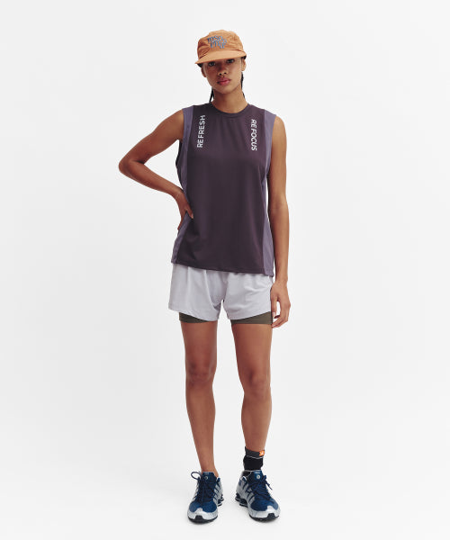 REFOCUS MESH SLEEVELESS TOP - 6 COLORS AS SHOWN