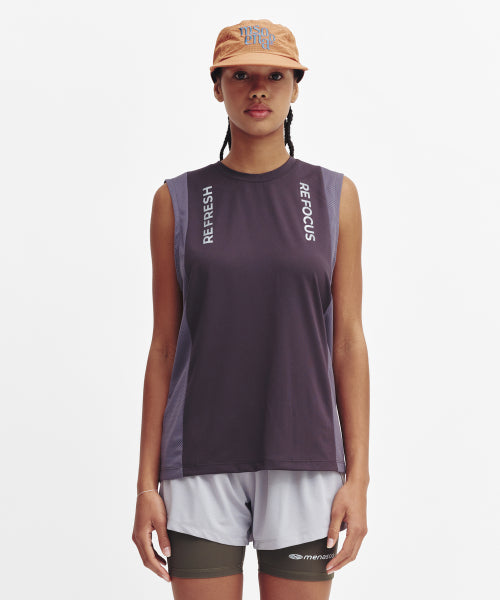 REFOCUS MESH SLEEVELESS TOP - 6 COLORS AS SHOWN