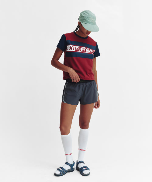 SIDE LINE RUNNING SHORTS - 4 COLORS AS SHOWN