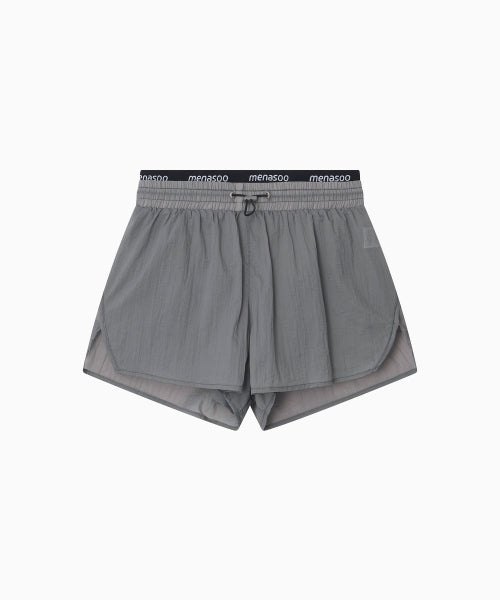 MOVE FIT DUAL SHORTS GREY