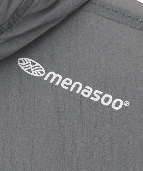 2WAY CONVERTIBLE HOOD JACKET GREY