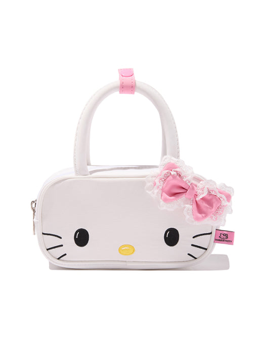 KIRSH X CHARMMYKITTY MINI SHOULDER BAG - 2 COLORS WHITE