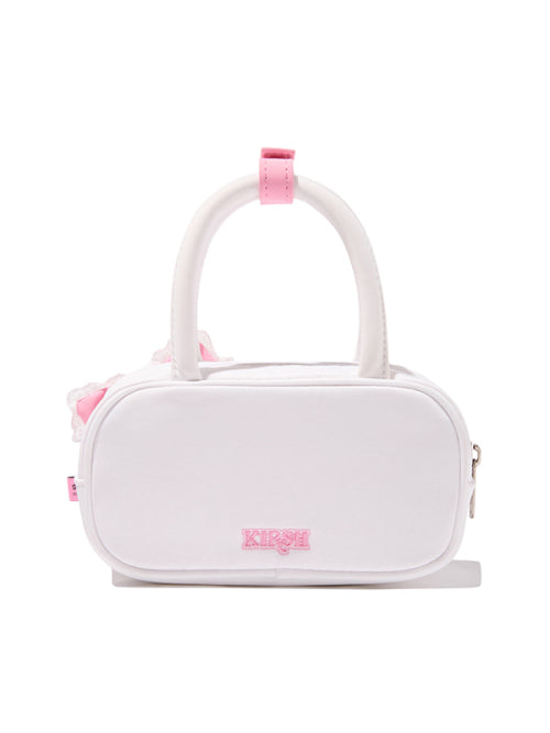 KIRSH X CHARMMYKITTY MINI SHOULDER BAG - 2 COLORS WHITE