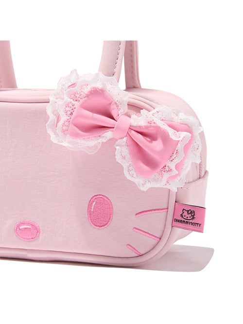 KIRSH X CHARMMYKITTY MINI SHOULDER BAG - 2 COLORS PINK