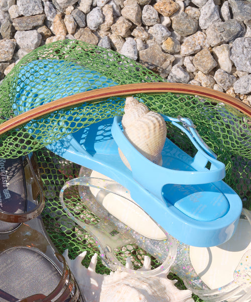GLAIR STRAPPY SANDALS - 6 COLORS BLACK