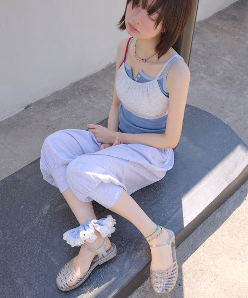 GLAIR STRAPPY SANDALS - 2 COLORS SILVER