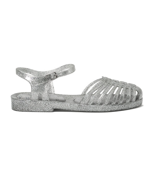 GLAIR STRAPPY SANDALS - 2 COLORS SILVER