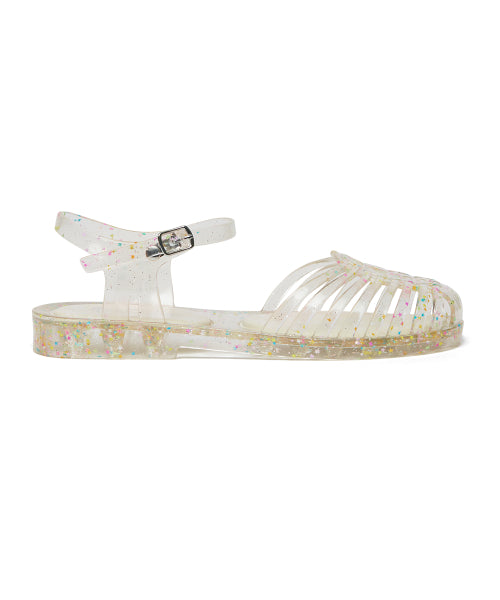 GLAIR STRAPPY SANDALS - CLEAR STAR AS SHOWN