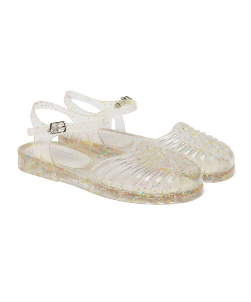 GLAIR STRAPPY SANDALS - CLEAR STAR AS SHOWN