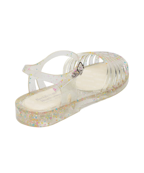 GLAIR STRAPPY SANDALS - CLEAR STAR AS SHOWN