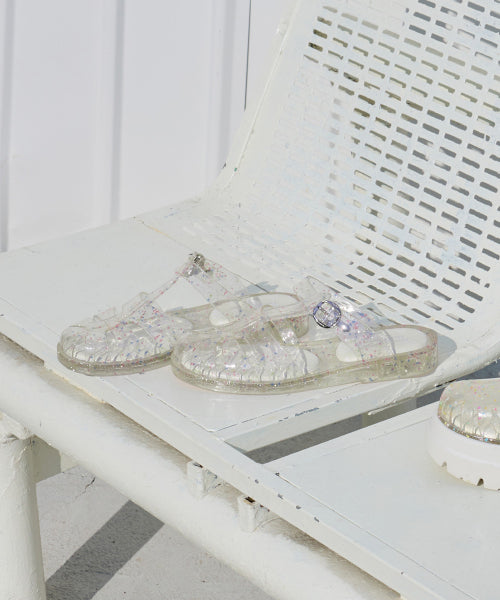 GLAIR FISHERMAN MULES - CLEAR STAR AS SHOWN