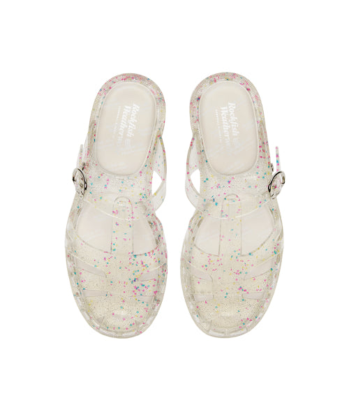 GLAIR FISHERMAN MULES - CLEAR STAR AS SHOWN