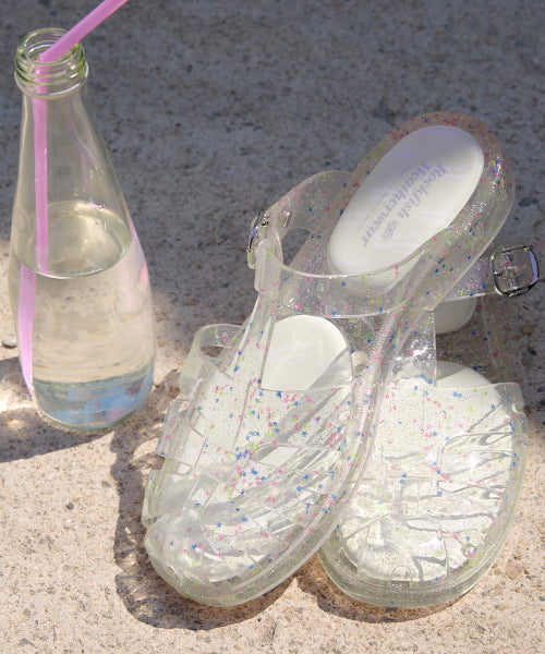 GLAIR FISHERMAN MULES - CLEAR STAR AS SHOWN