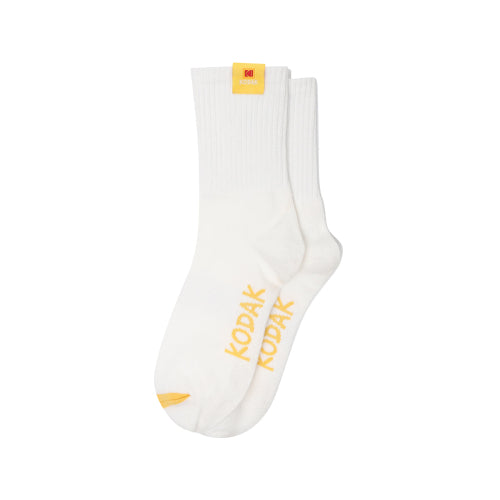 KODAK COLOR LABEL CREW SOCKS 5PC - 2 COLORS MULTI