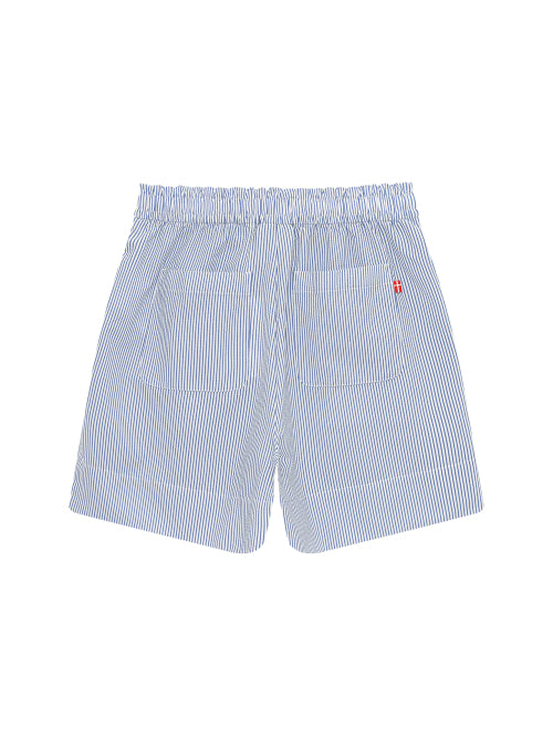SEERSUCKER SHORTS - 2 COLORS BLUE
