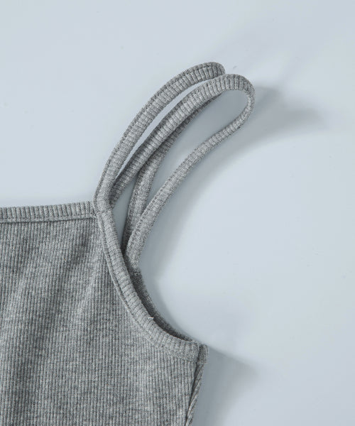 LAYER SHIRRING SLEEVELESS - 3 COLORS