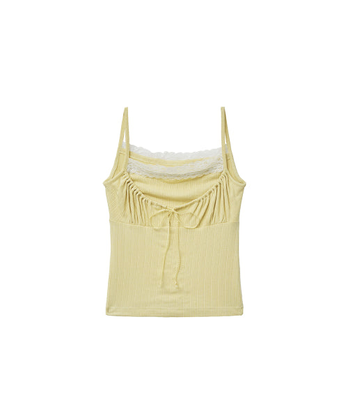 UUUUP DAISY SLEEVELESS TOP - 3 COLORS YELLOW