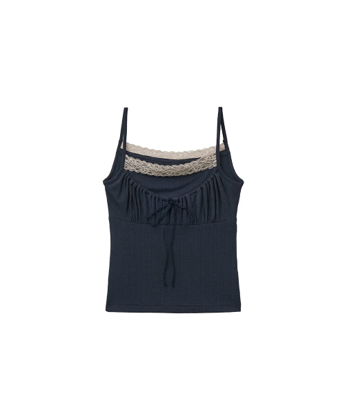 UUUUP DAISY SLEEVELESS TOP - 3 COLORS NAVY