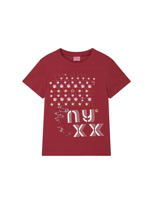 TOE BEANS TEE RED - 2 COLORS