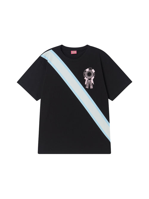 SASH TEE BLACK - 2 COLORS