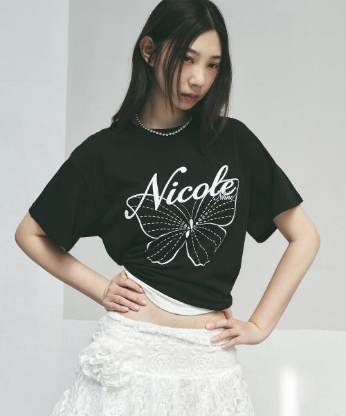 NICOLE BUTTERFLY SLEEVE TOP #徐睿知同款! - 13 COLORS AS SHOWN
