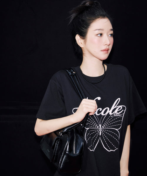 NICOLE BUTTERFLY SLEEVE TOP #徐睿知同款! - 13 COLORS AS SHOWN