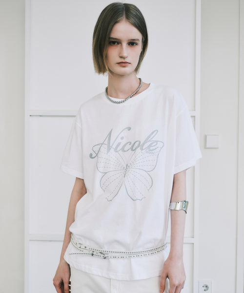 NICOLE BUTTERFLY SLEEVE TOP #徐睿知同款! - 13 COLORS AS SHOWN