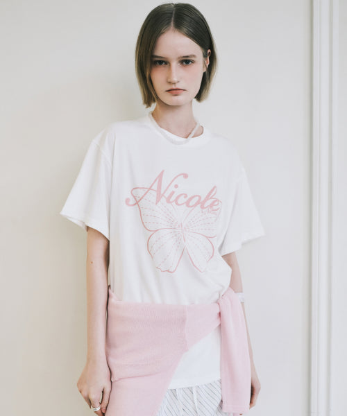 NICOLE BUTTERFLY SLEEVE TOP #徐睿知同款! - 13 COLORS AS SHOWN