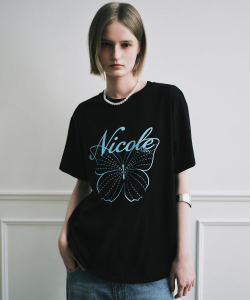 NICOLE BUTTERFLY SLEEVE TOP #徐睿知同款! - 13 COLORS AS SHOWN
