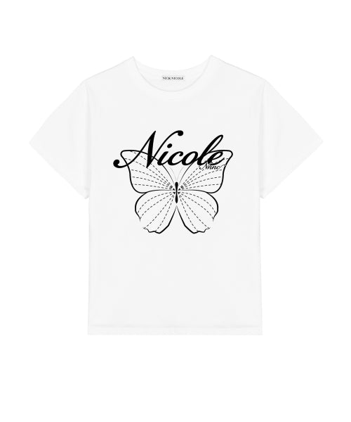 NICOLE BUTTERFLY SLEEVE TOP #徐睿知同款! - 13 COLORS BLACK