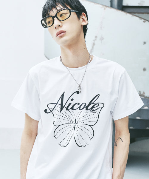 NICOLE BUTTERFLY SLEEVE TOP #徐睿知同款! - 13 COLORS BLACK