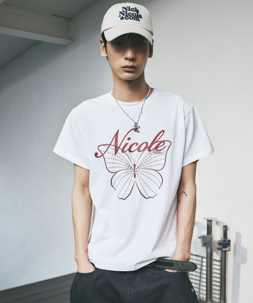 NICOLE BUTTERFLY SLEEVE TOP #徐睿知同款! - 13 COLORS BURGUNDY