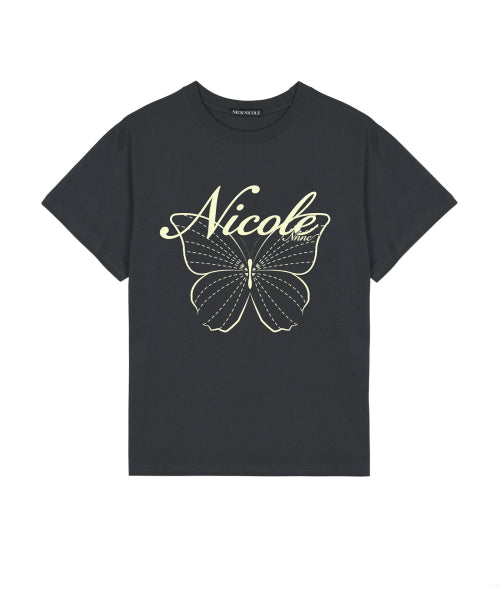 NICOLE BUTTERFLY SLEEVE TOP #徐睿知同款! - 13 COLORS CREAM