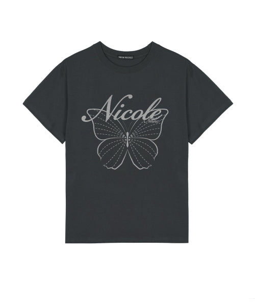 NICOLE BUTTERFLY SLEEVE TOP #徐睿知同款! - 13 COLORS SILVER