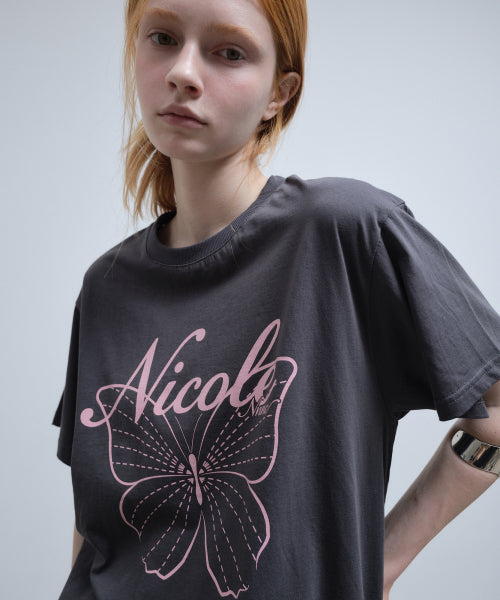 NICOLE BUTTERFLY SLEEVE TOP #徐睿知同款! - 13 COLORS PINK