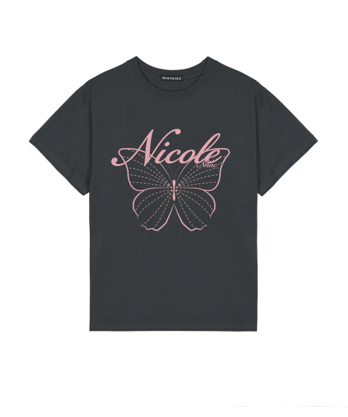 NICOLE BUTTERFLY SLEEVE TOP #徐睿知同款! - 13 COLORS PINK