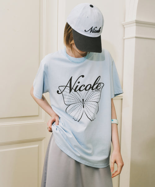NICOLE BUTTERFLY SLEEVE TOP #徐睿知同款! - 13 COLORS BROWN