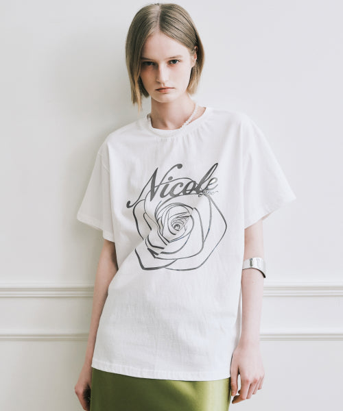 NICOLE ROSE SLEEVE TOP #徐睿知同款! - 11 COLORS CHARCOAL
