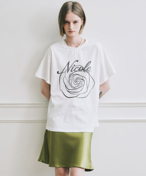 NICOLE ROSE SLEEVE TOP #徐睿知同款! - 11 COLORS CHARCOAL