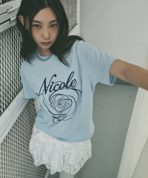 NICOLE ROSE SLEEVE TOP #徐睿知同款! - 11 COLORS NAVY