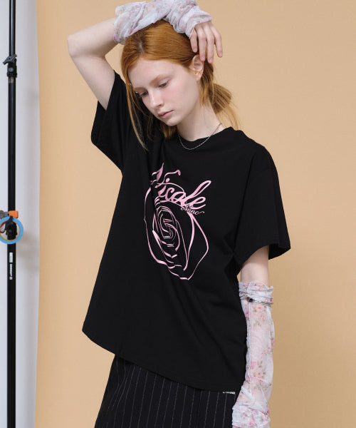 NICOLE ROSE SLEEVE TOP #徐睿知同款! - 11 COLORS PINK
