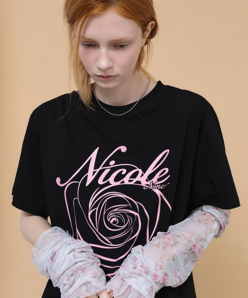 NICOLE ROSE SLEEVE TOP #徐睿知同款! - 11 COLORS PINK