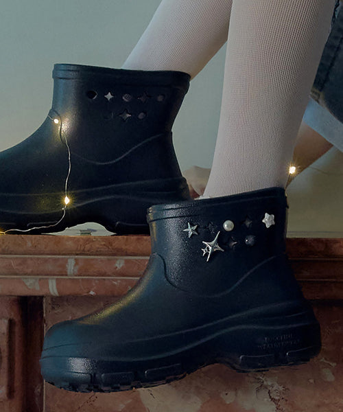 HAYDEN BOOTS - 2 COLORS BLACK